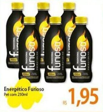 Atacadão Energético Furioso Pet com 250ml oferta