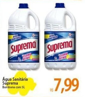Atacadão Água Sanitária Suprema Bombona com 5L oferta