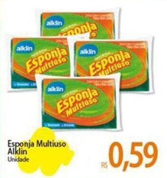 Atacadão Esponja Multiuso Alklin Unidade oferta