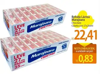 Atacadão Bebida Láctea Marajoara Chocolate Caixeta com 27x200ml oferta