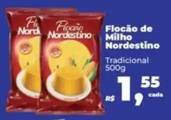 Flocão de Milho Nordestino Tradicional 500g