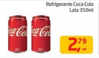 Tenda Atacado Refrigerante coca-cola lata 350ml oferta