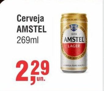 Higa Atacado Cerveja AMSTEL 269ml oferta