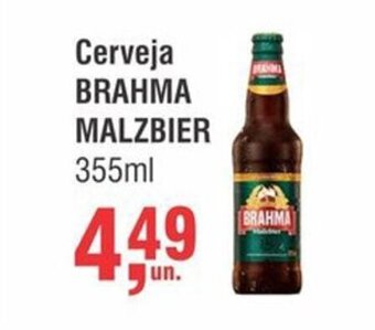 Higa Atacado Cerveja BRAHMA MALZBIER 355ml oferta