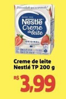 Extra Supermercado Creme de leite Nestlé TP 200 g oferta