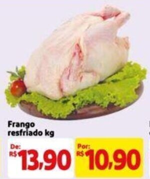 Extra Supermercado Frango resfriado kg oferta
