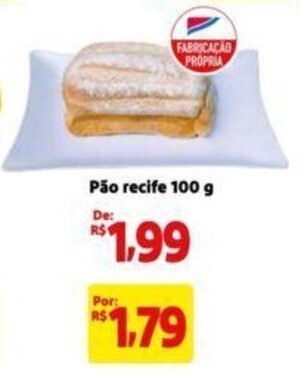 Extra Supermercado Pão recife 100 g oferta