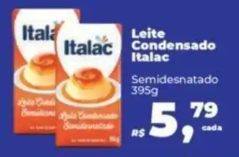 Supermercados Mateus Leite Condensado Italac Semidesnatado 395g oferta