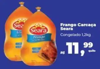 Supermercados Mateus Frango Carcaça Seara Congelado 1,2kg oferta