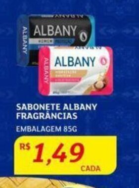 Assaí Atacadista SABONETE ALBANY FRAGRÂNCIAS EMBALAGEM 85G oferta
