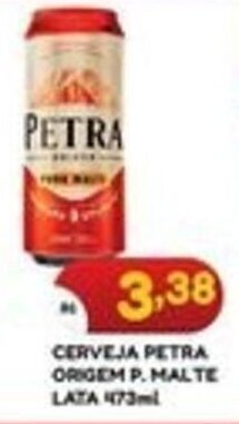 Bramil Supermercados CERVEJA PETRA ORIGEM P. MALTE LATA 473ml oferta