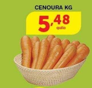Roldão Cenoura kg oferta