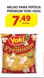 Roldão Milho para pipoca yoki 500g oferta