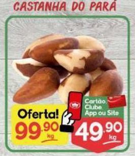Supermercados Princesa Castanha do pará kg oferta