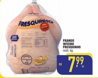 Mercantil Rodrigues Frango inteiro fresquinho kg oferta