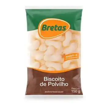 Supermercados Bretas Biscoito polvilho bretas salgado 150g oferta