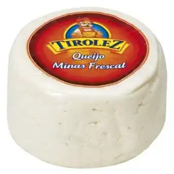 Supermercado Bergamini Queijo minas frescal tirolez oferta