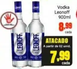 Barbosa Supermercados Vodka Leonoff 900ml oferta