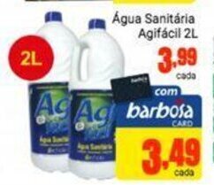 Barbosa Supermercados Agua Sanitaria Agifacil 2L oferta
