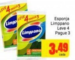 Esponja Limppano Leve 4 Pague 3