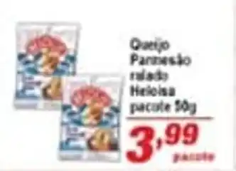 Ricoy Supermercados Quiejo Parmesao ralado Heloisa pacote 30g oferta