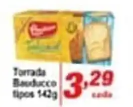 Ricoy Supermercados Torrada Bauducco tipos 142g oferta