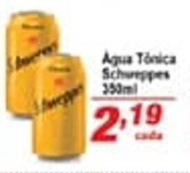 Ricoy Supermercados Agua Tonica Schweppes 350ml oferta