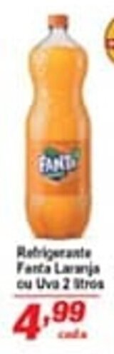 Ricoy Supermercados Refrigerante Fanta Laranja ou Uva 2L oferta