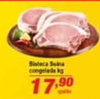 Ricoy Supermercados Bisteca Suina Congelada 1kg oferta