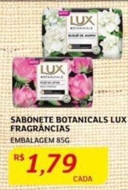 Assaí Atacadista SABONETE BOTANICALS LUX FRAGRANCIAS EMBALAGEM 85G oferta