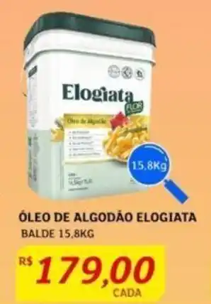 Assaí Atacadista ÓLEO DE ALGODÃO ELOGIATA BALDE 15,8KG ÓLEO DE ALGODÃO ELOGIATA BALDE 15,8KG oferta