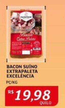 Assaí Atacadista BACON SUINO EXTRAPALETA EXCELÊNCIA PC/KG oferta