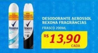 Assaí Atacadista DESODORANTE AEROSSOL REXONA FRAGRÂNCIAS FRASCO 200ML oferta