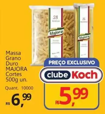 Massa Grano Duro MAJORA Cortes 500g un.