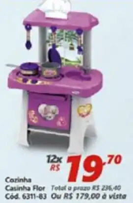 Lojas Becker Cozinha Flor oferta