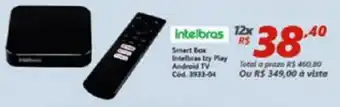 Lojas Becker Smart Box Intelbras oferta