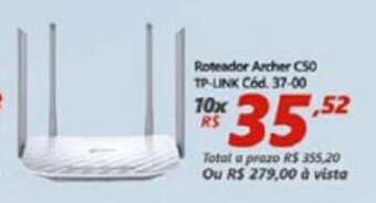 Lojas Becker Roteador Acher C50 oferta