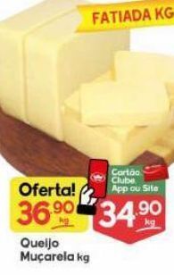 Supermercados Princesa Queijo muçarela kg oferta