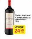 Supermercados Princesa Vinho nacional colheita do sul 1l oferta