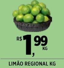 DB Supermercados Limão regional kg oferta