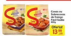 Supermercados Princesa Coxas ou sobrecoxas de frango fácil sadia 800g oferta