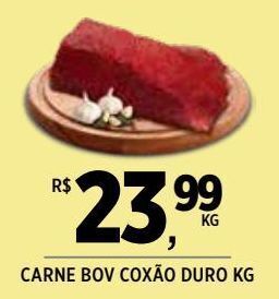 DB Supermercados Carne bovina coxão duro kg oferta