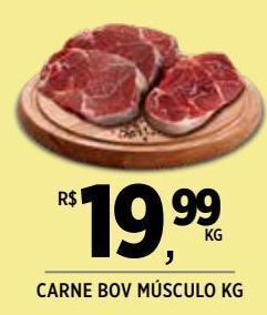 DB Supermercados Carne bovina músculo kg oferta