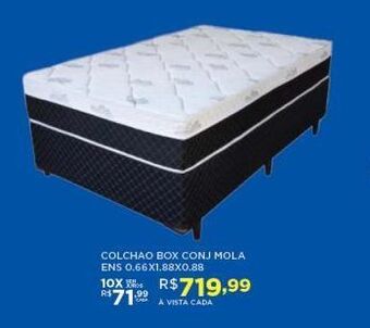 DB Supermercados Colchão box conj mola ens oferta