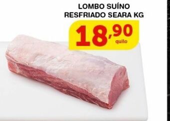 Roldão Lombo suíno resfriado seara kg oferta