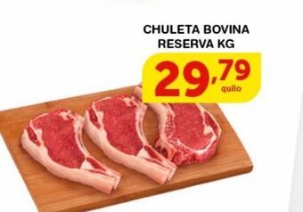 Roldão Chuleta bovina reserva kg oferta