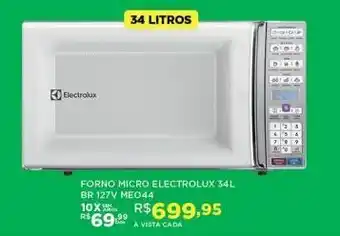 DB Supermercados Forno micro electrolux 34l br 127v oferta