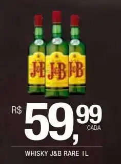 Whisky j&b 750ml