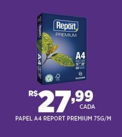 DB Supermercados Papel a4 report premium 75g/m oferta