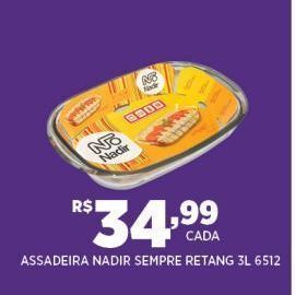 DB Supermercados Assadeira nadir sempre retang 3l oferta
